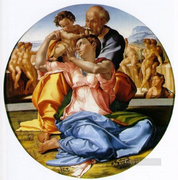 ミケランジェロ Painting - ドニ・トンド盛期ルネサンスのミケランジェロ